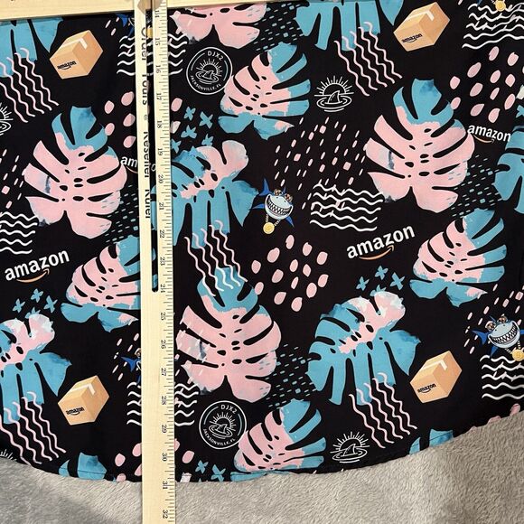 Twisted Toucan Custom Hawaiian Shirt Mens XL Amazon Employee Florida Button Down - Picture 7 of 8